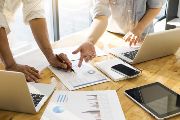 Atuação de uma consultoria de marketing digital.